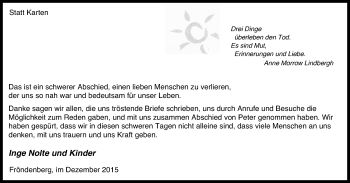 Traueranzeige von Danksagung  von Stadtspiegel Menden + Froendenberg