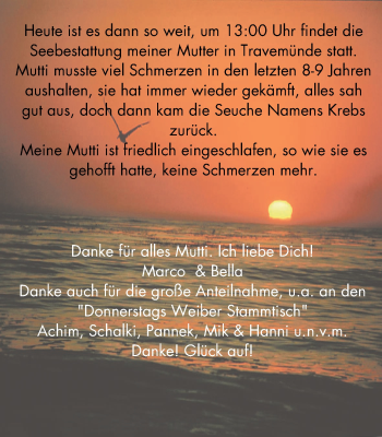 Traueranzeige von Mutter  von Der Weseler + Der Xantener