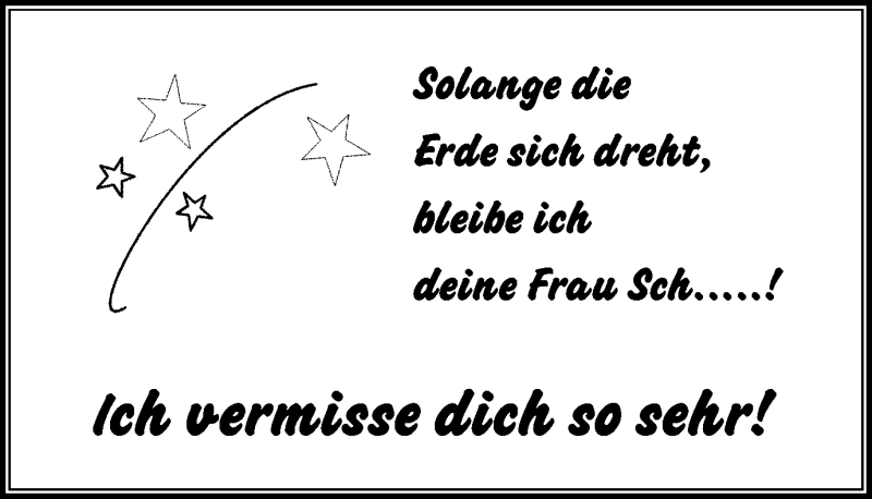  Traueranzeige für Ich vermisse dich so sehr  vom 12.10.2016 aus Stadtspiegel Bochum
