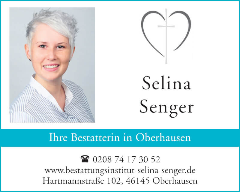  Traueranzeige für Bestattungen Senger  vom 15.01.2022 aus WVW Anzeigenblätter