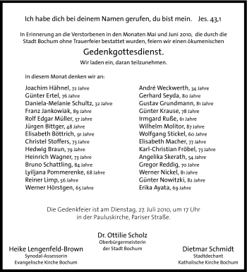 Traueranzeige von Irmgard Ruße von Tageszeitung