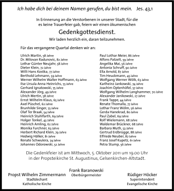 Traueranzeige von Olaf Ter Braak von Tageszeitung